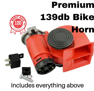 Premium 139 dB Motorcycle & ATV Horn | hornkings.